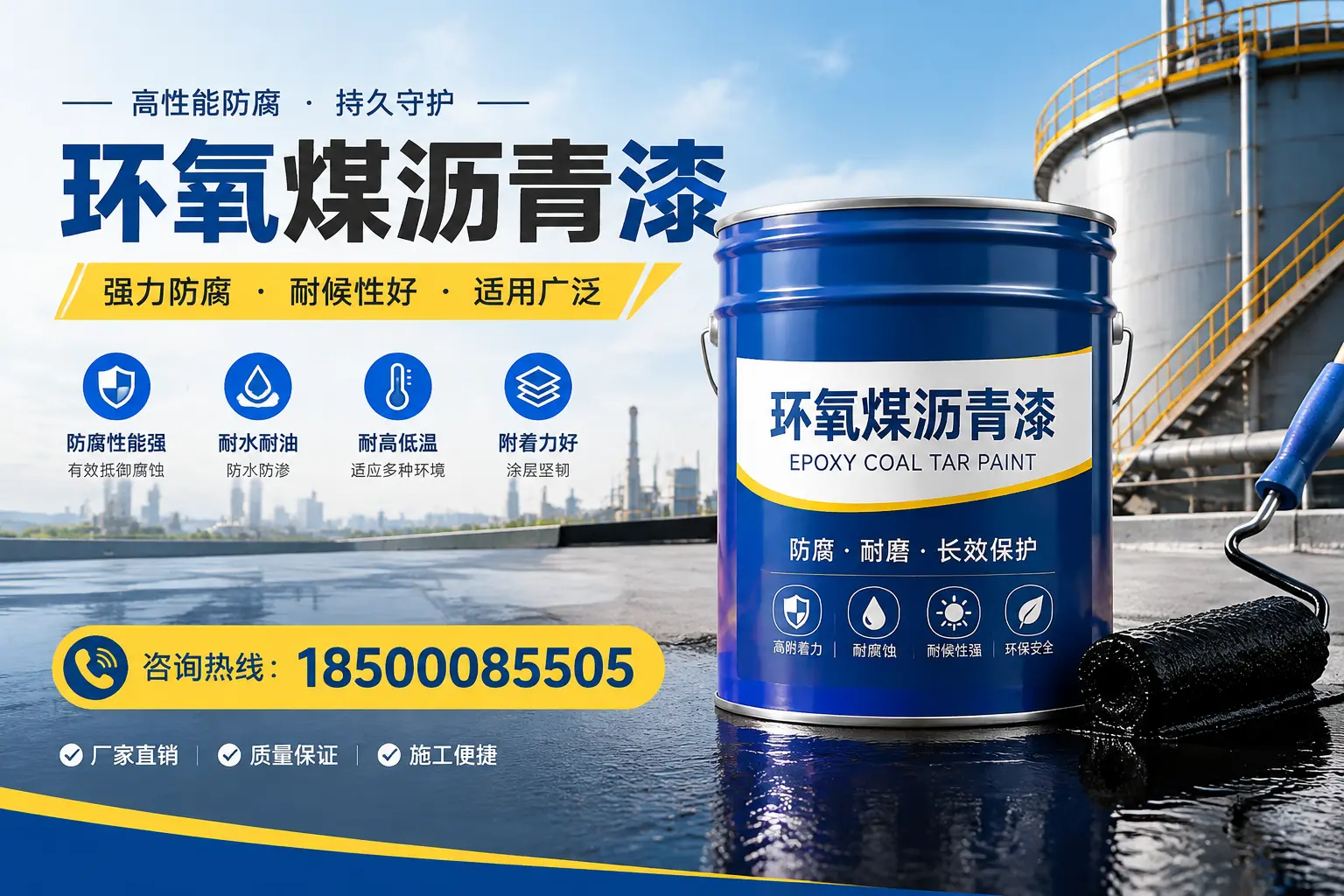 环氧煤沥青漆的储存与运输注意事项,小店企业须知
